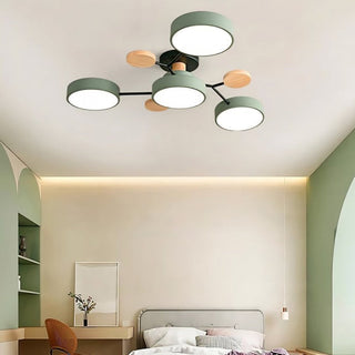 Nordic Branching LED Ceiling Fixture, Modern Design