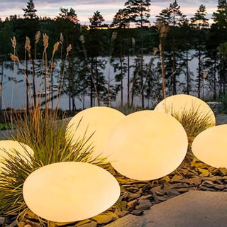 Charming Cobblestone Garden Light, Outdoor Illumination