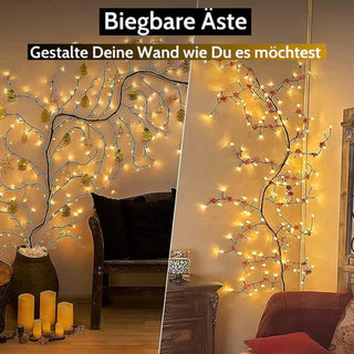 Vibrant LED Grape Vine Lights, Decorative Illumination