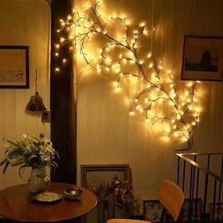 Vibrant LED Grape Vine Lights, Decorative Illumination