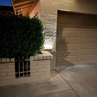 Solar Outdoor Wall Lights, Adjustable Brightness