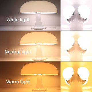 Mushroom-Inspired Minimalist Table Lamp, Modern Design