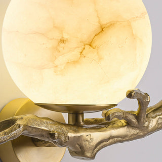 Contemporary Artistic Marble Wall Light, Stylish