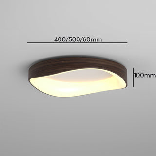 Artistic Ceiling Light, Nordic Wood Grain Design