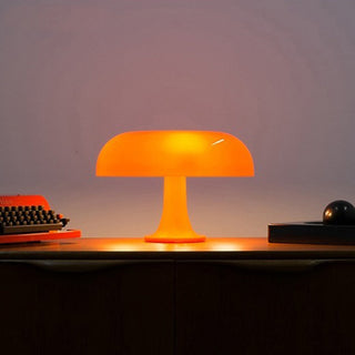 Mushroom-Inspired Minimalist Table Lamp, Modern Design