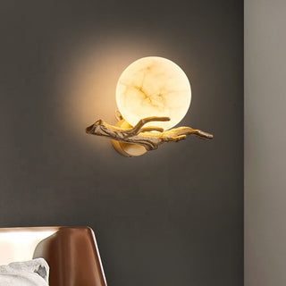 Contemporary Artistic Marble Wall Light, Stylish