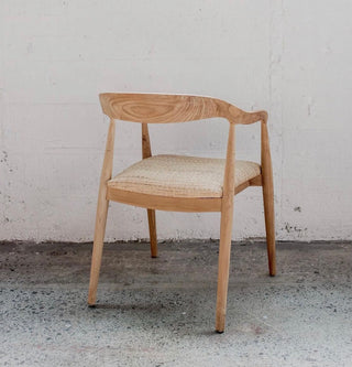 Rattan Art Chair Natural Teak Final Sale