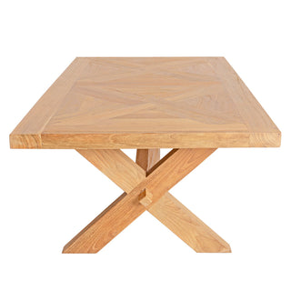 DINING TABLE TEAK OSLO RECYCLED SOLID
