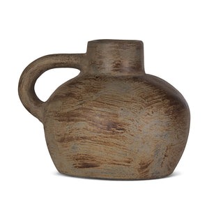 Nordic Artisan Handcrafted  Pot Vase Vintage Style