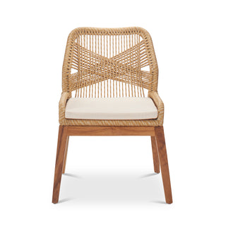 Hand Woven Cross Cord Dining Chair Amsterdam