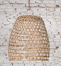 Bamboo Cage Lampshade